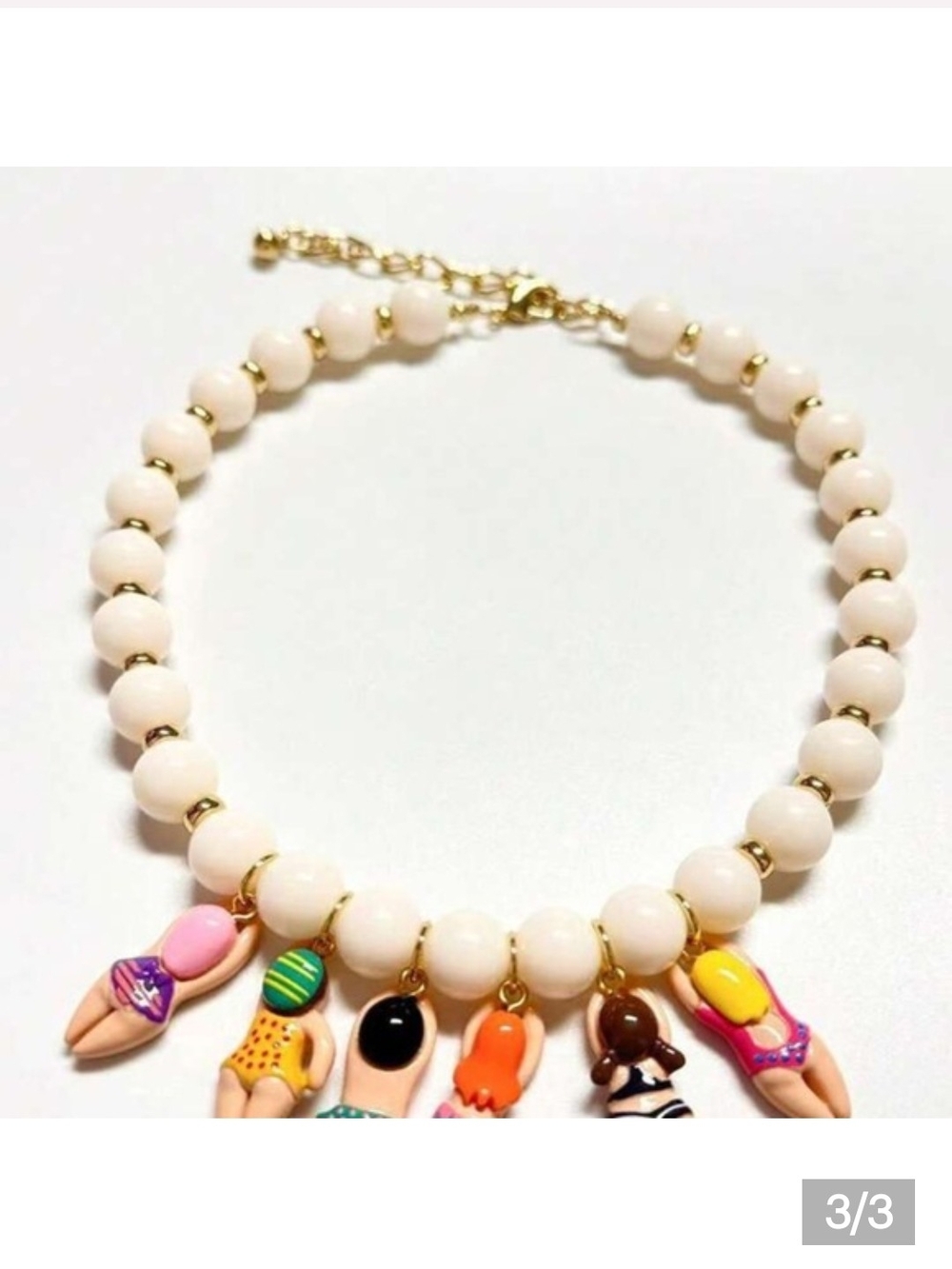 ZARA Beach Babes Necklace NWOT, Perfect For Your SUMMER 🏖 🌞VACATION! - Picture 4 of 5